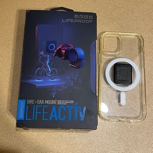 LifeProof Bike mount + iPhone 12 Pro Case